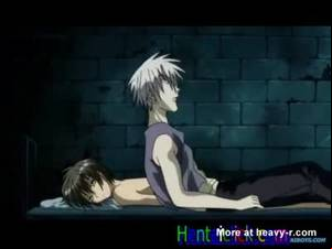Hentai Jail Porn - Slim hentai twink asshole fucked in prison